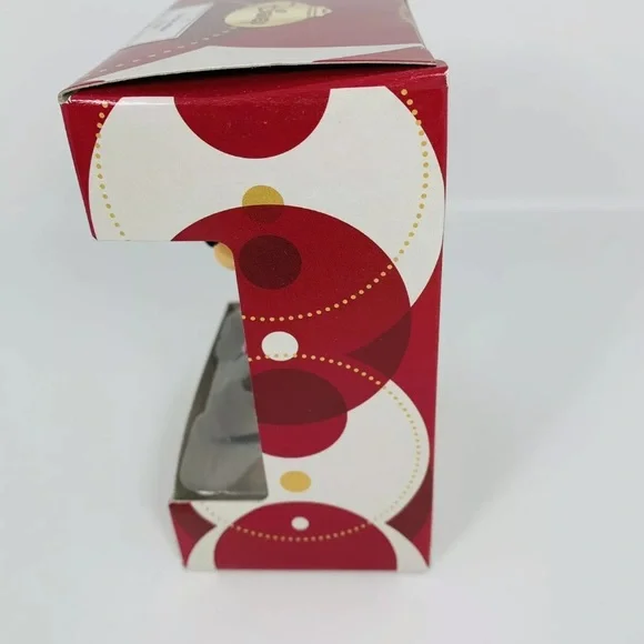 Disney Pink Polka Dot Minnie Mouse 3D Figural Resin Christmas Holiday New Boxed - Picture 2 of 6